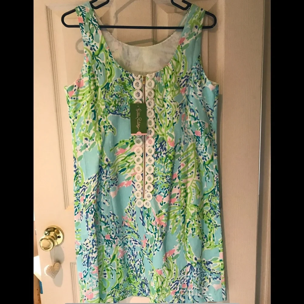 NWT Lilly Pulitzer BLUE HEAVEN CATHY SHIFT Size 6 - Picture 2 of 5